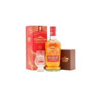 Tomatin - Sherry Cask Matured Highland Single Malt - 12 year old Whisky 70cl 40% ABV (Includes Glencairn Glass)