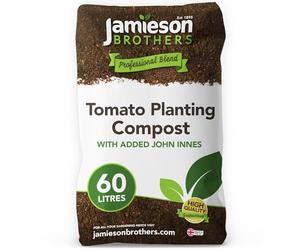 Tomato Compost Grow Bag with Added John Innes 60L - 6 months feed Professional Blend Soil by Jamieson Brothers