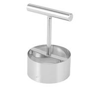 Tomato Corer Tool, Stainless Steel Vegetable Corer with Ergonomic Handle, Compatible with Home Kitchen and Professional Use, Large Size Stainless Steel Corer for Removing Tomato