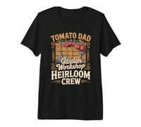 Tomato Dad Garden Workshop Heirloom Crew Premium T-Shirt