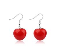 Tomato Earrings Jewelry Tomato For Women Foodie Gift Vegetarians Gift Tomato Plant Gifts, S, Metal, na unknow