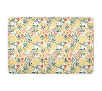 Tomato Flower and Whites Extra Large Resuable Toddler Mattress Pads Water Resistant Diaper Changing Mat Breathable Cradle Mattress for Infant Toddler 52" L x 34" W