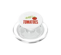 Tomato Gardener Vegetable Gardening Wet Tomatoes PopSockets PopGrip for MagSafe