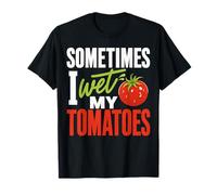Tomato Gardener Vegetable Gardening Wet Tomatoes T-Shirt