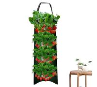 Tomato Grow Bag - Heavy Duty Plant Container for Vegetable Gardening | Breathable Non Woven Fabric Pot with Drainage Handles Reusable Indoor Outdoor Garden Planter Sack Enhanced root aeration fabric