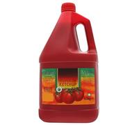 Tomato Ketchup Sauce, 4.5kg, Vegan and Gluten Free, 35% Less Sugar, Large Format for Professional Kitchens