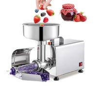 Tomato Milling Machine, Electric Strainer, 20-60kg/h Capacity, Pure Copper Motor, 304 Stainless Steel, Easy to Clean, Ideal for Marinara Sauce, Jam, Juice