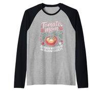 Tomato Mom Garden Master of Heirloom Variety Raglan Baseball Tee