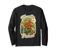 Tomato Patrol Vegetable Garden Trowel Pail Long Sleeve T-Shirt