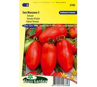 Tomato San Marzano 3 Vegetable Seeds per gram - A true Italian tomato, ideal to skin and to make sun-dried tomatoes - 0,2 g - Seeds per gram: +/-75