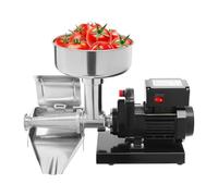 Tomato Sauce Maker, 450W Electric Tomato Strainer Machine Commercial Tomato Milling Machine, Stainless Steel Tomato Press Making Machine Food Squeezer for Tomato Strawberry Blueberry Sauce, 110V