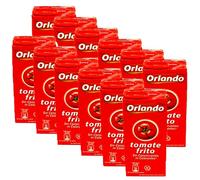 Tomato Sauce Orlando Tomate Frito Sofrito Base Fritos Smooth Pasta Sauce Gluten Free & Vegan 350g, Pack of 12
