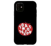 Tomato Season Funny Fresh Fruit Vegetable Gardening Farmer Case for iPhone 11
