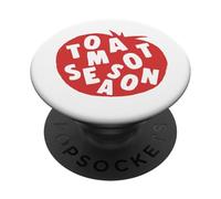Tomato Season Funny Fresh Fruit Vegetable Gardening Farmer PopSockets Adhesive PopGrip