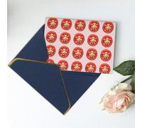 Tomato Slice Printed Blank Greeting Card-Christmas Card,Thank You Cards,Party Invitation Card Festival Greeting Cards & All Occasion Blue