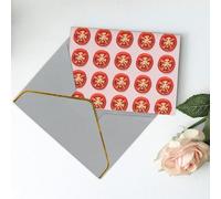 Tomato Slice Printed Blank Greeting Card-Christmas Card,Thank You Cards,Party Invitation Card Festival Greeting Cards & All Occasion Light Grey