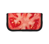 Tomato Slice Small Pencil Bag Simple Pencil Pouch Aesthetic Pencil Case Pencil Storage Bag Pen Holder Office