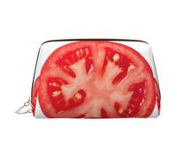 Tomato Slice Toiletry Pouch, Travel-Friendly Makeup Organizer for Makeup Brushes, Lipsticks