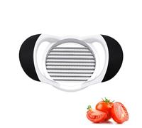 Tomato Slicer Tool Handheld Stainless Steel Blade Tomato Potato Chip Cutter with Handle Potato, Tomato, Mango, Apple Slicer Fruit and Vegetable Cutter (Tomato Slicer)