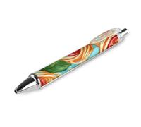 Tomato Spaghetti Italian Pasta Retractable Ballpoint Pen Black Ink Ball Point Pen Work Pens 1 PCS
