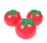 Tomato Squeeze Ball Imitation Tomatoes Stress balls TPR Materials Prank Water Props Gifts Toy Kids Ball 3Pcs| stress balls