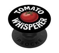 Tomato Whisperer For Tomato Growers Vegetable Gardener Humor PopSockets Adhesive PopGrip
