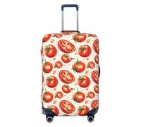 Tomatoes A Print Travel Luggage Covers, Washable Suitcase Covers Protector for Luggage 18-32 Inch High Elasticity, Black, X-Large