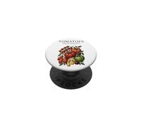 Tomatoes Botanical Study Gardener Plant Mom Dad PopSockets Adhesive PopGrip