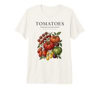 Tomatoes Botanical Study Gardener Plant Mom Dad Premium T-Shirt