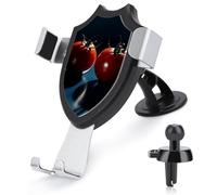 Tomatoes on The Table Car Phone Holder Mount Triangle Clip Base Air Vent Cell Phone Car Mount Automotive Accessories for 4-6 Inches Cell Smartphones