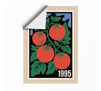 Tomatoes on the Vine Botanical Unframed Wall Art Print A4 (29.7×21cm), Wall Decor for Living Room, Bedroom, Office & Home, Art Gift