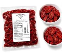 Tomatoes Sun-Dried, SUPER RED Halves, Ready to Eat Vegetables, Nutrient Full, Delightful, Flavorful, Vegan, Pure, Turkish, 5 lbs. (80 oz.) Vacuum packed by Presto Sales LLC