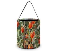 Tomatoes Tree in The Corner Halloween Tricking Or Treating Bucket Bags Reusable Candy Basket Tote Pumpkin Party Favor Bag