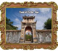 Tomb of Tu Duc Hue Vietnam Refrigerator Magnets Tourism Souvenir Fridge Decoration Magnet