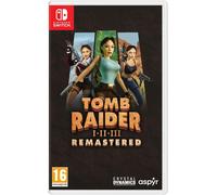 Tomb Raider 1-3 Remastered Starring Lara Croft Nintendo Switch Game