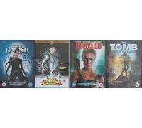 TOMB RAIDER 1-4 COLLECTION COLLECTION / 1. LARA CROFT TOMB RAIDER / 2. THE CRADLE OF LIFE / 3. TOMB RAIDER / 4. THE TOMB - HEART OF THE DRAGON = ULTIMATE 4x DVD SET