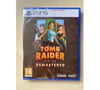 Tomb Raider I . II . III ( 1, 2, 3 ) Remastered New and Sealed Playstation PS5