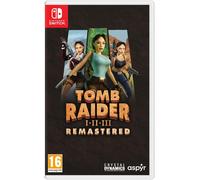 Tomb Raider I-III Remastered Starring Lara Croft Switch NEW RM Tracked 24
