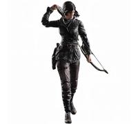 Tomb Raider Lara Croft Action Figure, PVC Hand Collection Removable Accessory, Statue, 3D Model, Gift, 10.2 inches (26 cm)