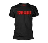 Tomb Raider Logo Black T Shirt BlackL