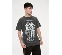 Tomb Sigil Limited Edition 999 Only Premium Wash T Shirt Sleep Token Grey S