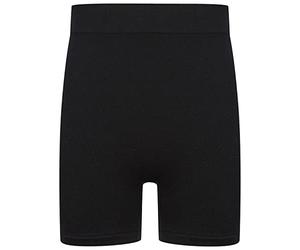 Tombo Girls Seamless Cycling Shorts (9-10 Years) (Black)