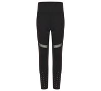 Tombo Kids Panelled Leggings High Waist Mesh Laser Cut Panels