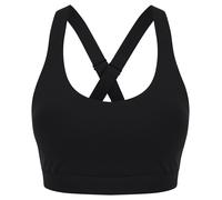 Tombo Medium impact core bra - Cross over elastic straps, Medium support