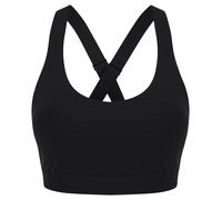 Tombo Medium impact core bra - Womens, 86% Polyester, Cross over elastic straps