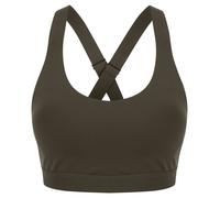 Tombo Medium impact core bra - Womens, 86% Polyester, Cross over elastic straps