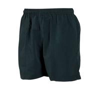 Tombo Men's All Purpose Mesh Lined Shorts in Black | Size: 2XL Tombo Black 2XL