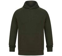 Tombo Men's Athleisure Hoodie in Dark Olive | Size: Large Tombo Dark Olive L