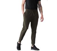 Tombo Men's Athleisure Jogging Bottoms in Dark Olive | Size: Medium Tombo Dark Olive M