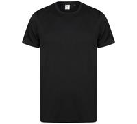 Tombo Men's Performance Polyester T-Shirt in Black | Size: XL Tombo Black XL